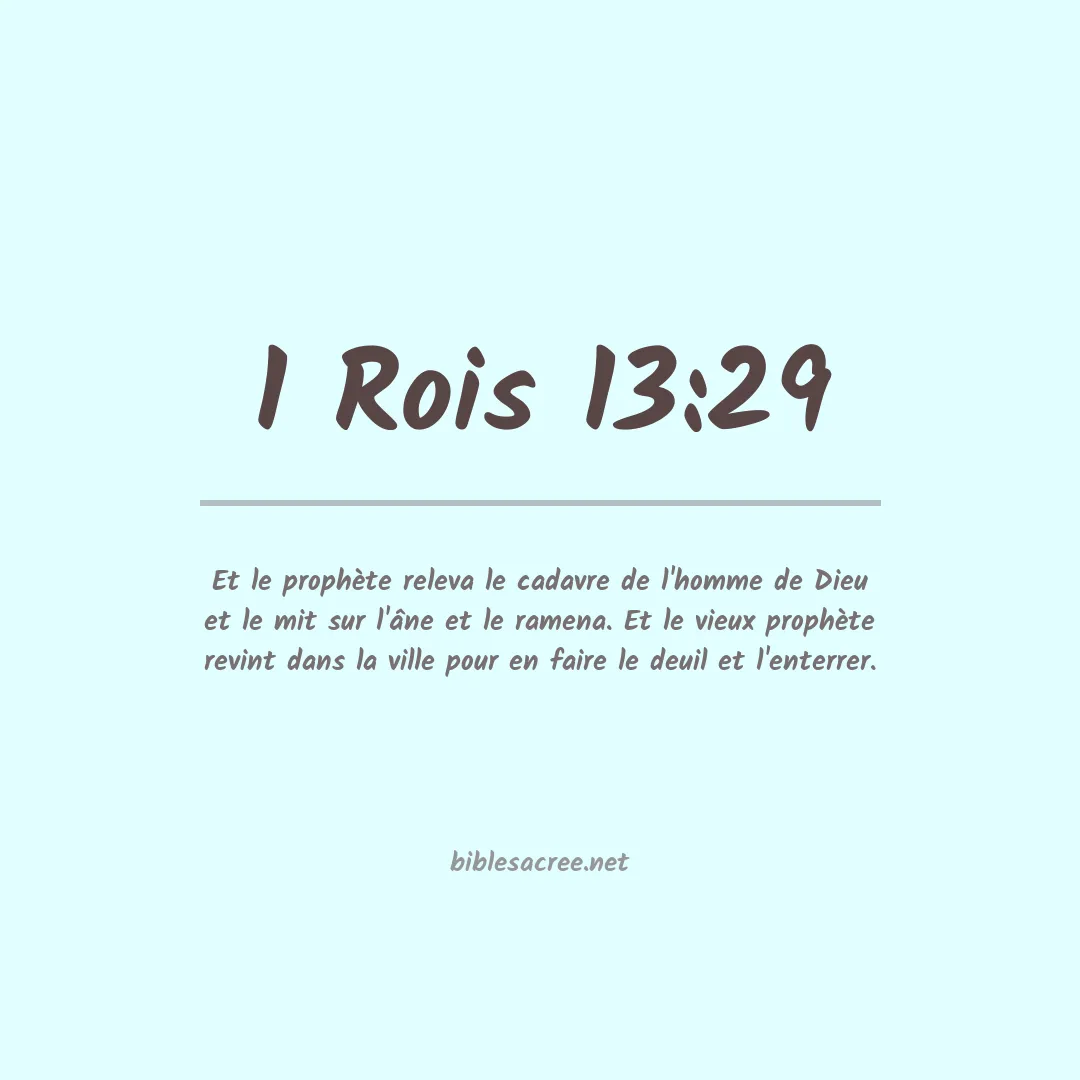 1 Rois - 13:29