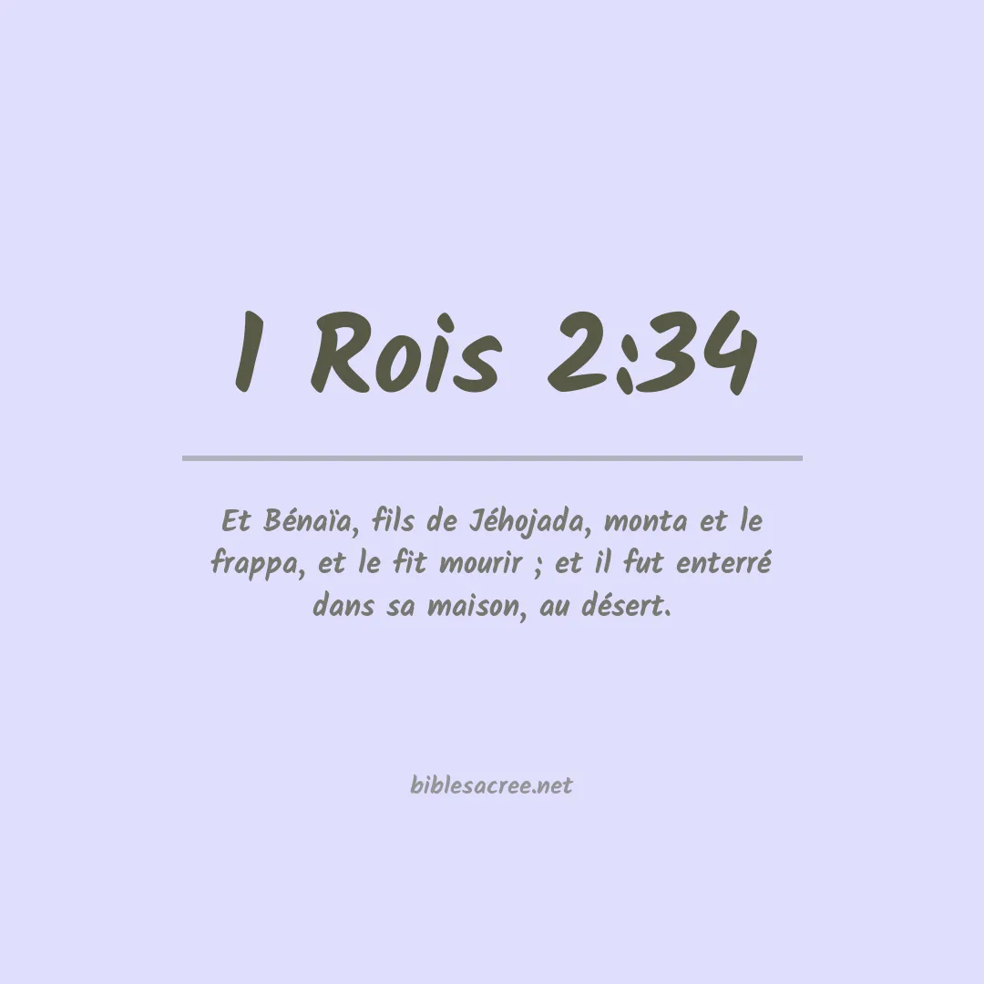 1 Rois - 2:34