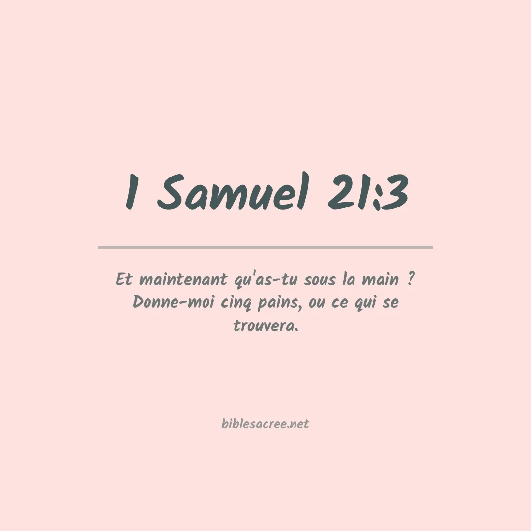 1 Samuel - 21:3