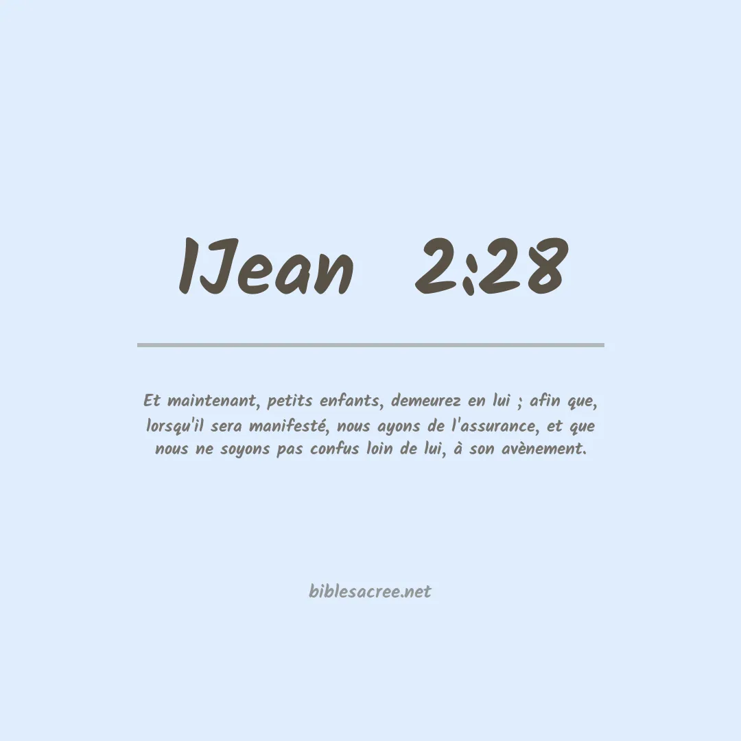 1Jean  - 2:28
