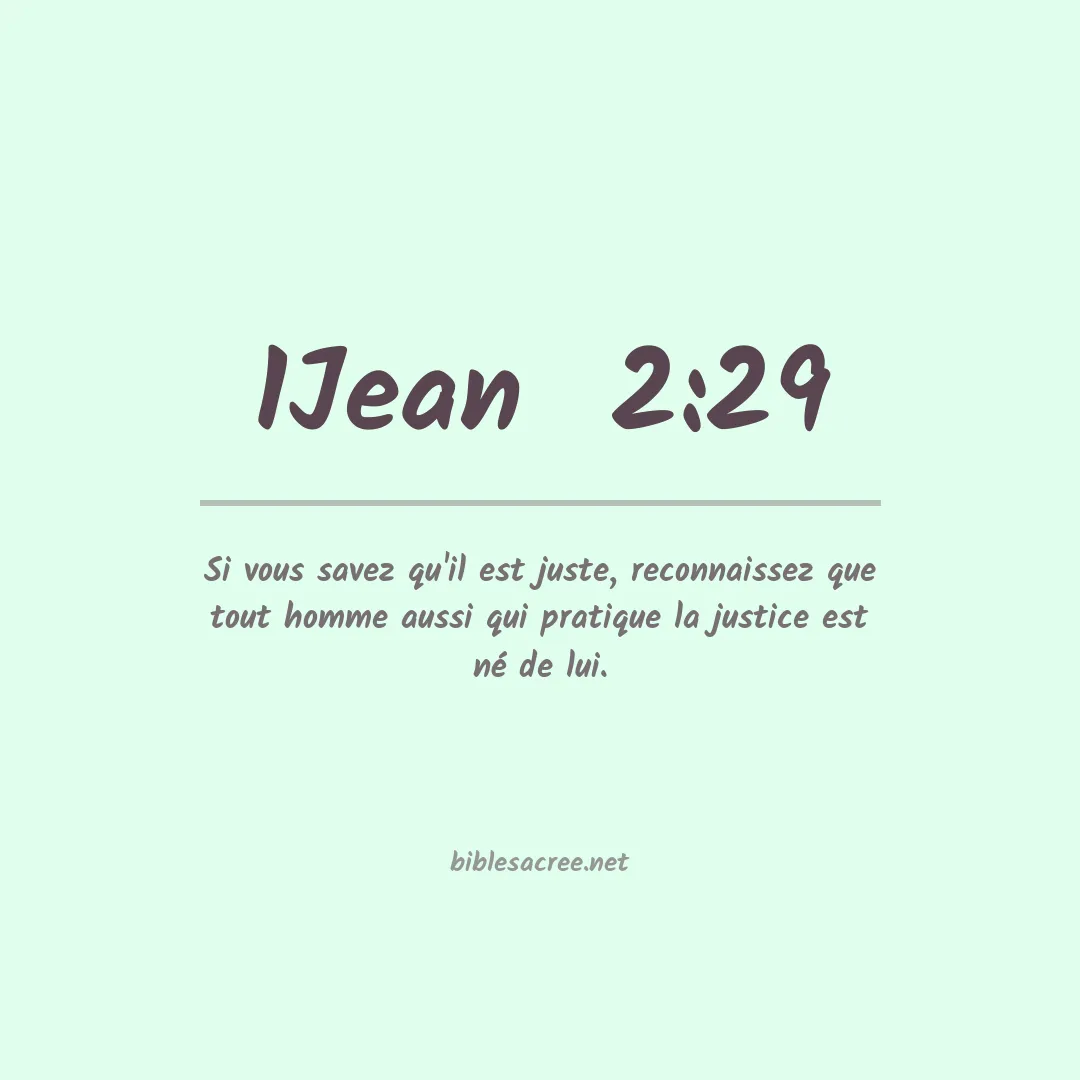 1Jean  - 2:29