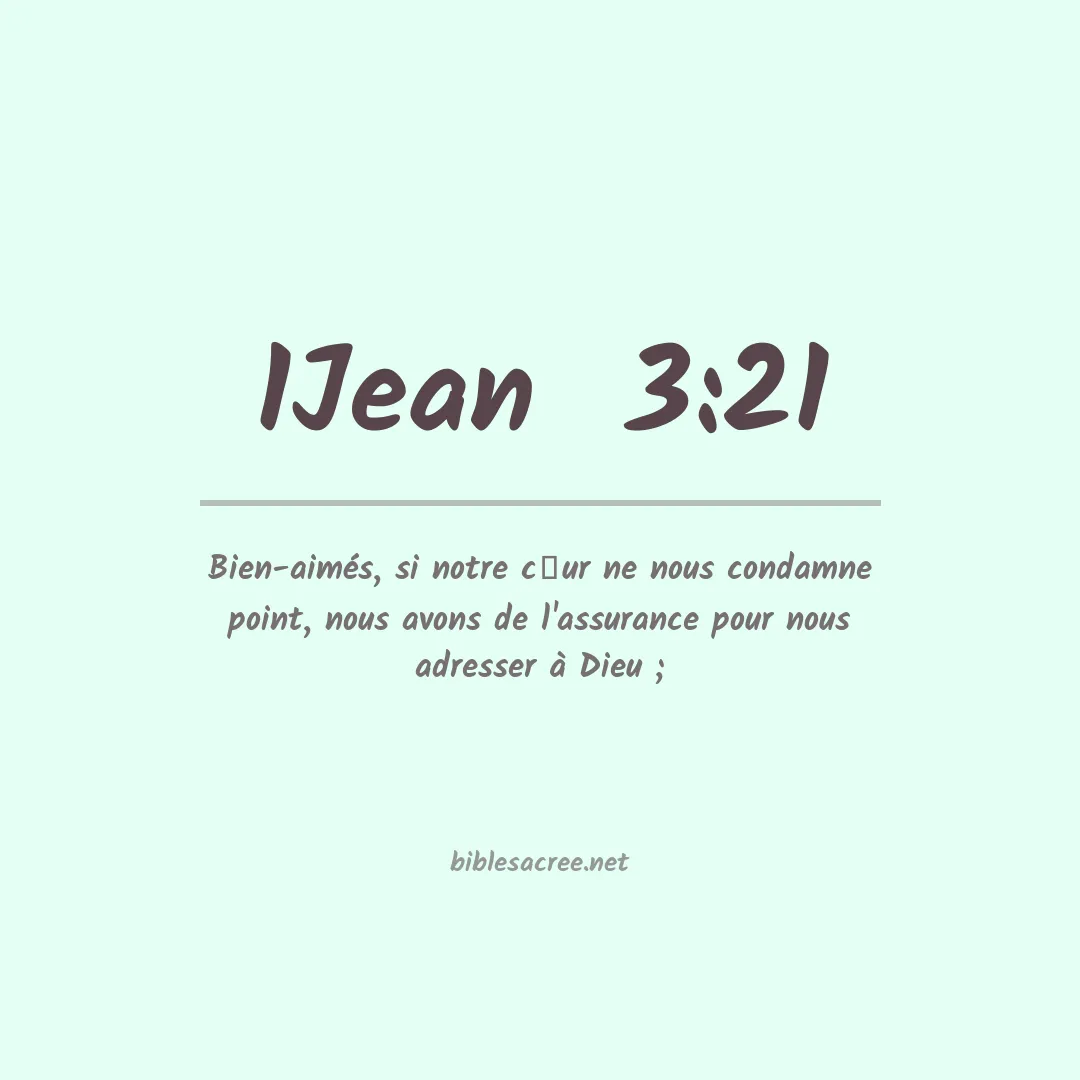 1Jean  - 3:21