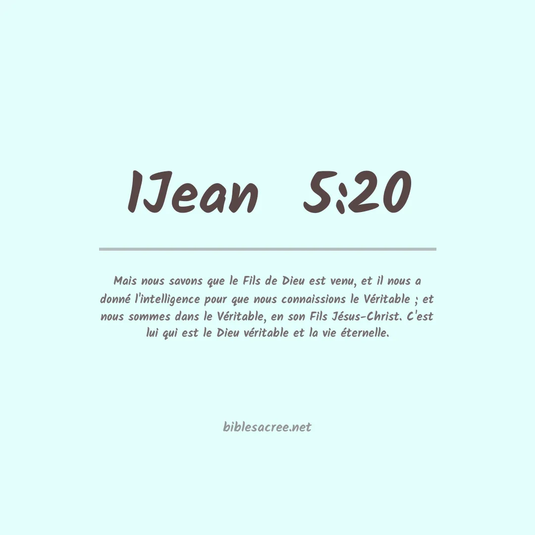 1Jean  - 5:20
