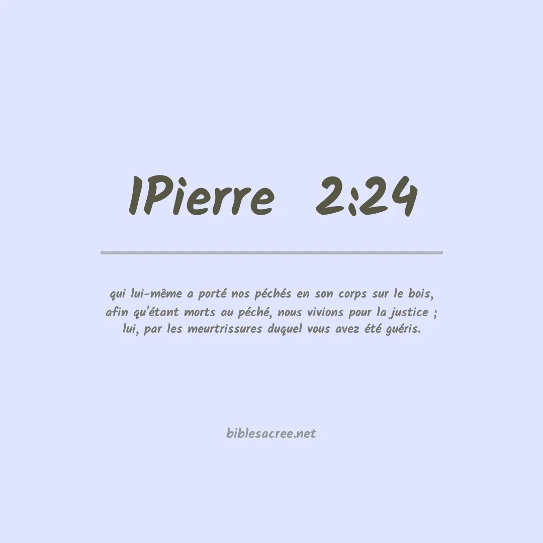 1Pierre  - 2:24