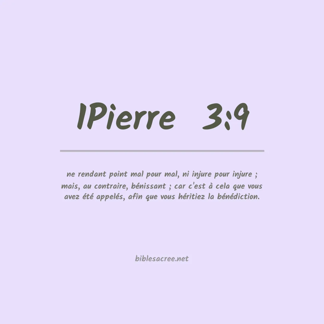 1Pierre  - 3:9