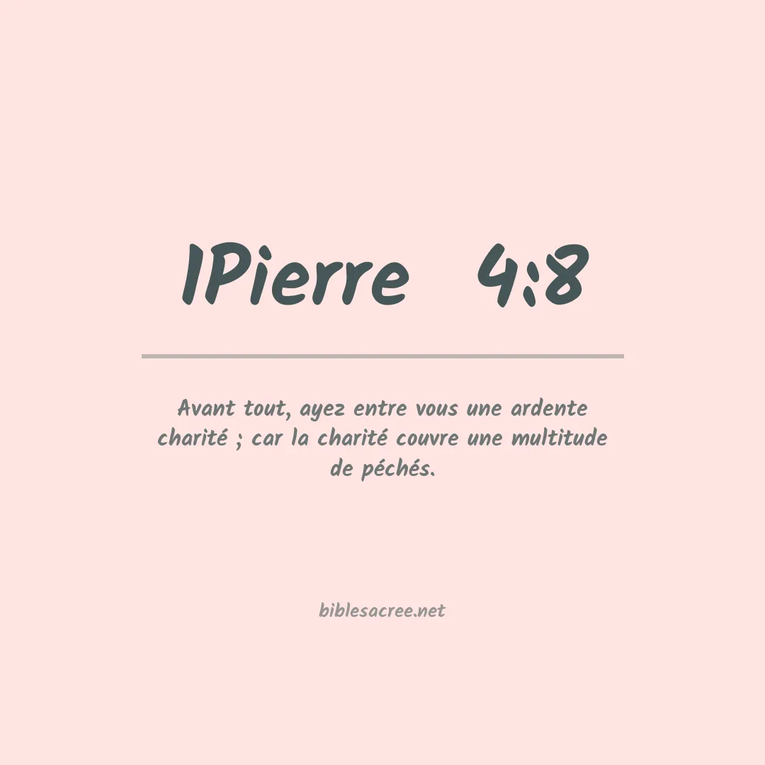 1Pierre  - 4:8