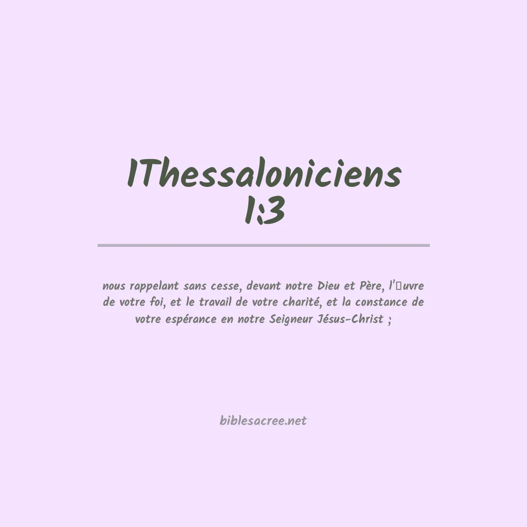 1Thessaloniciens - 1:3