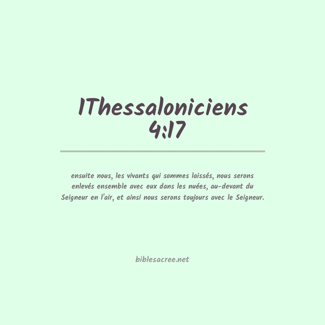 1Thessaloniciens  - 4:17