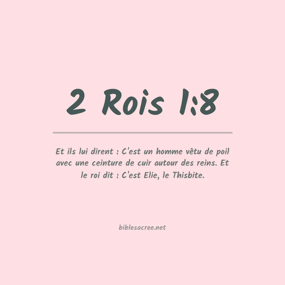 2 Rois - 1:8