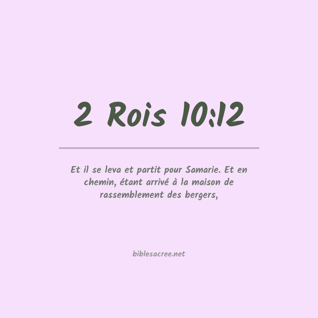 2 Rois - 10:12