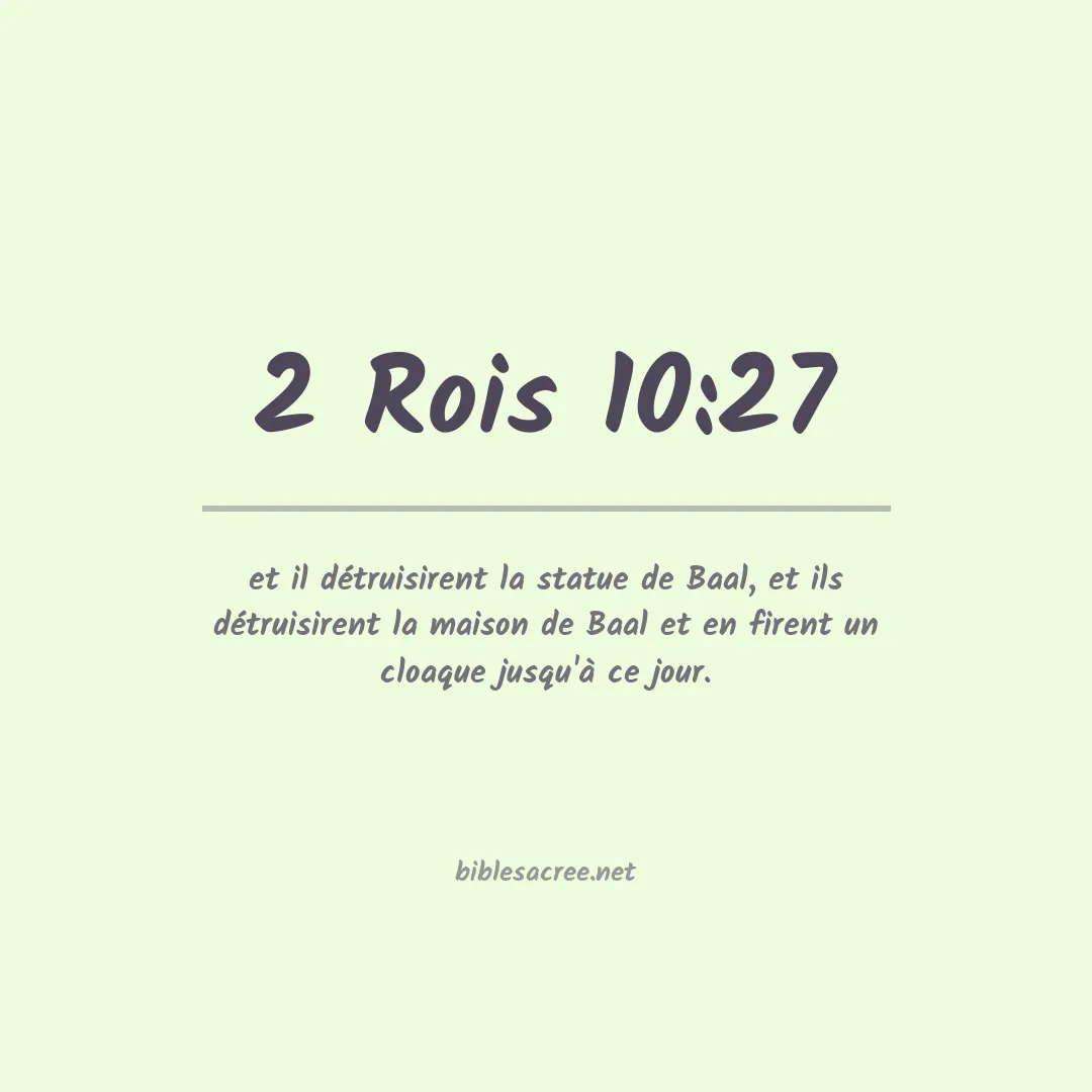 2 Rois - 10:27