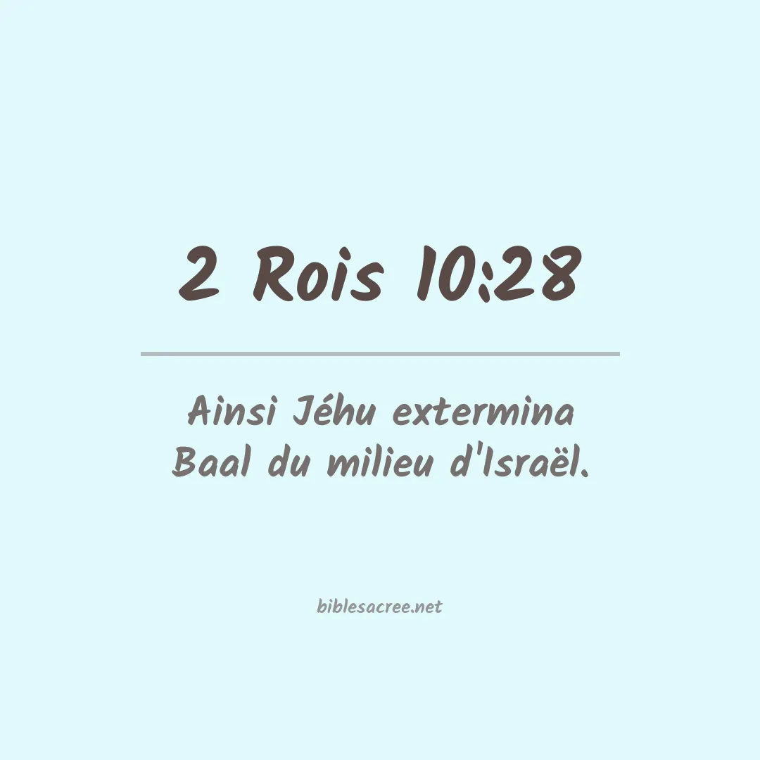 2 Rois - 10:28