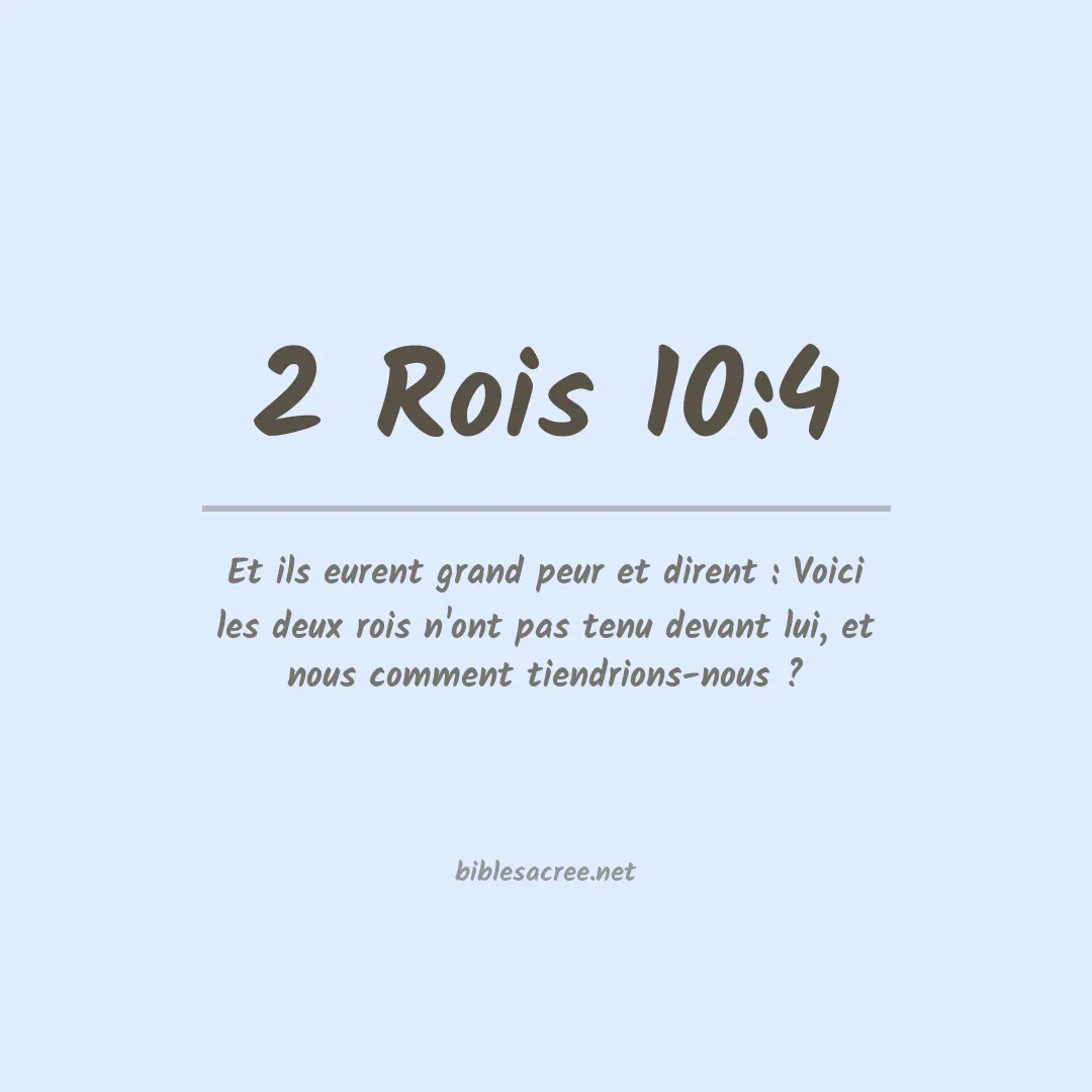 2 Rois - 10:4