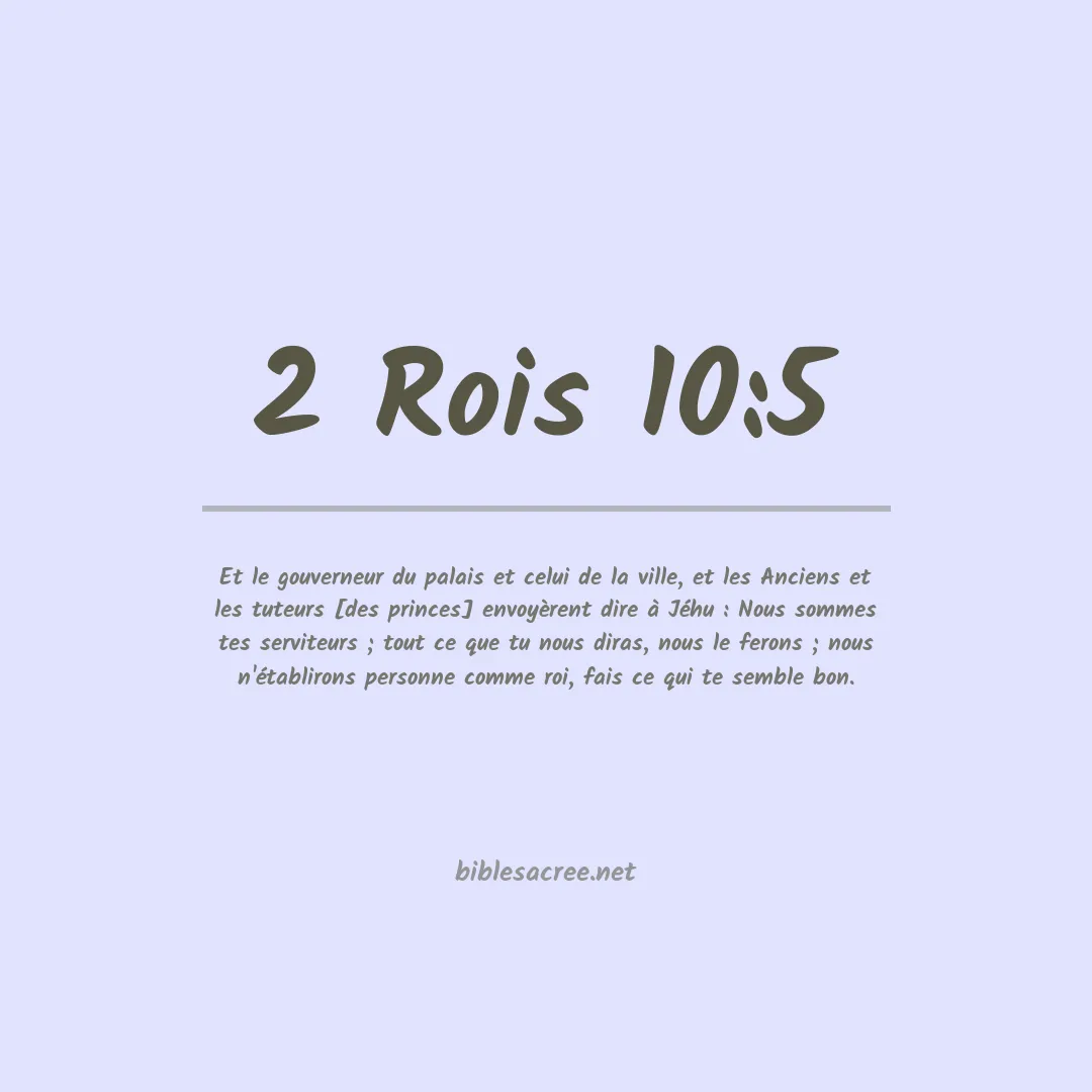 2 Rois - 10:5