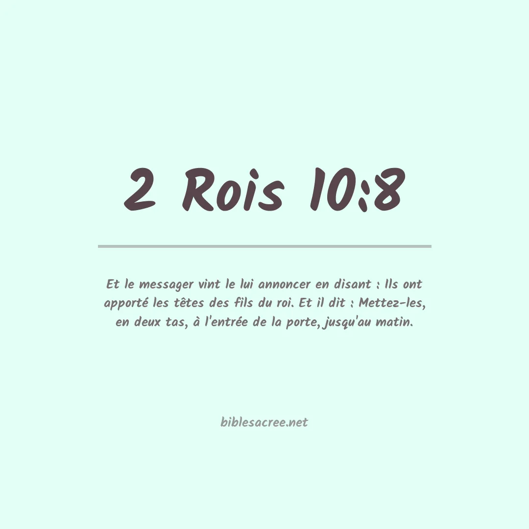 2 Rois - 10:8