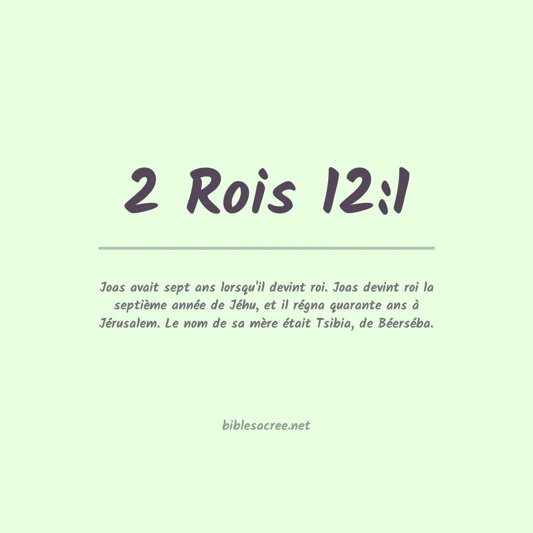2 Rois - 12:1