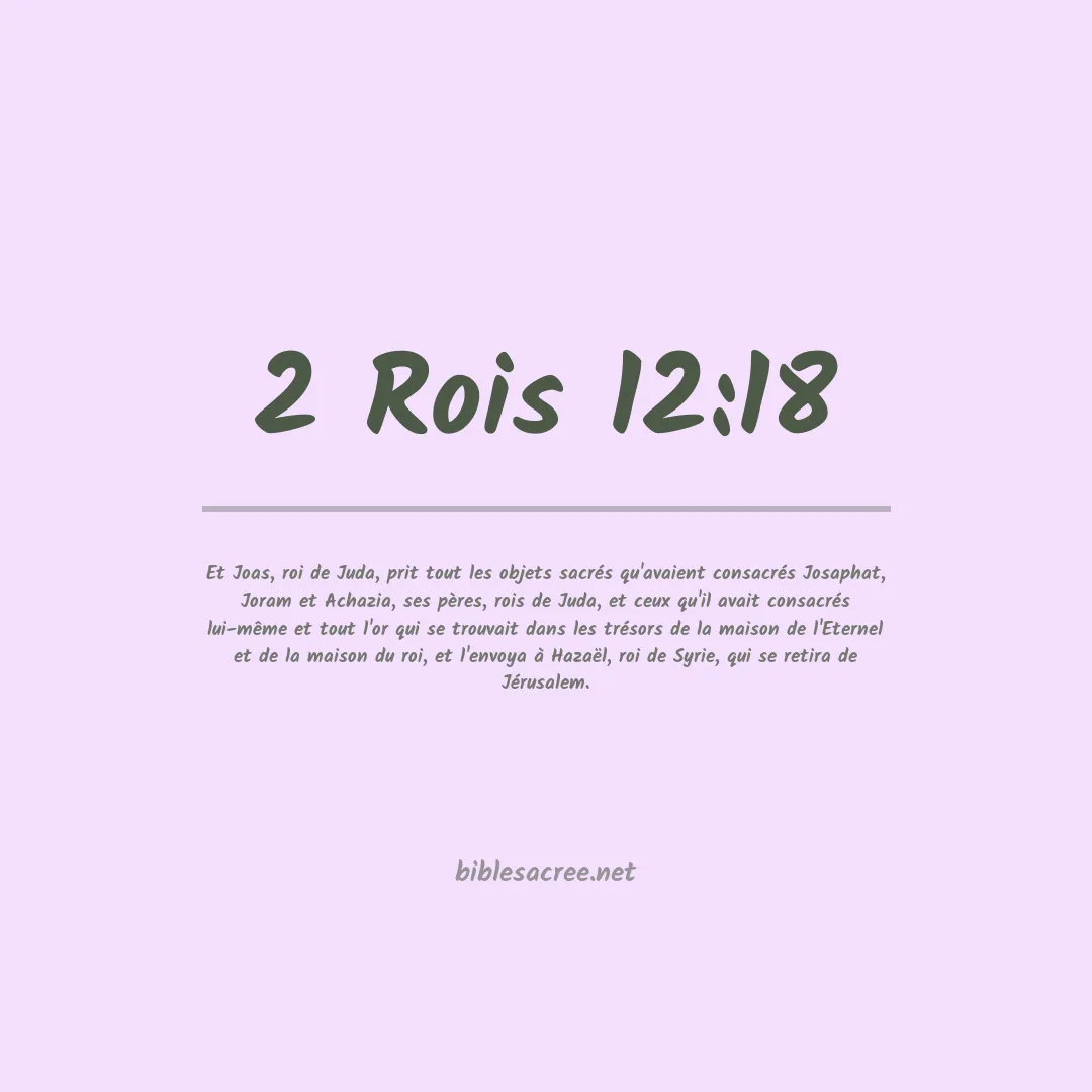 2 Rois - 12:18