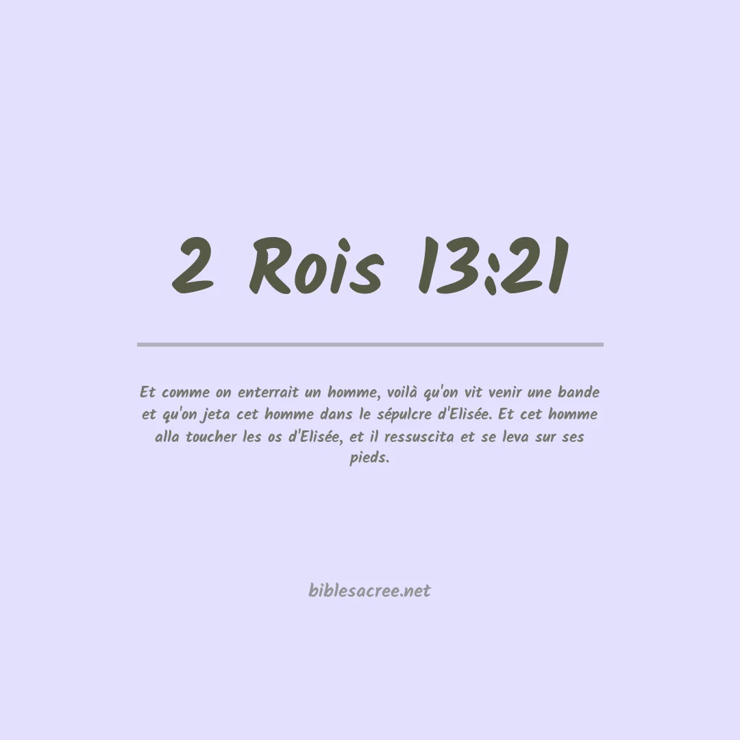 2 Rois - 13:21