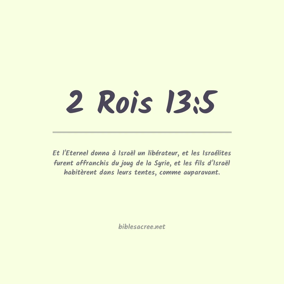 2 Rois - 13:5