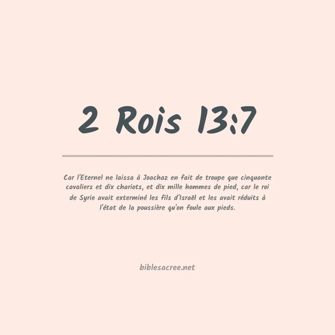 2 Rois - 13:7