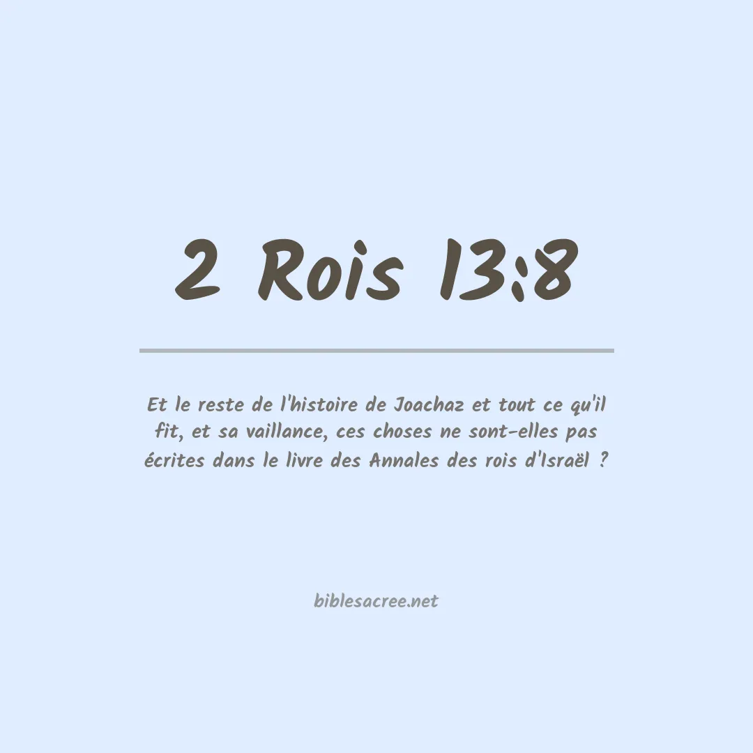 2 Rois - 13:8