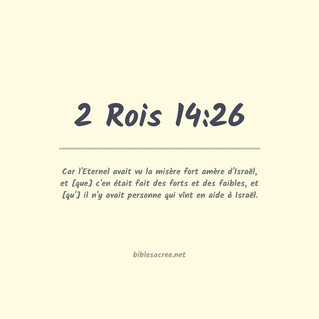 2 Rois - 14:26