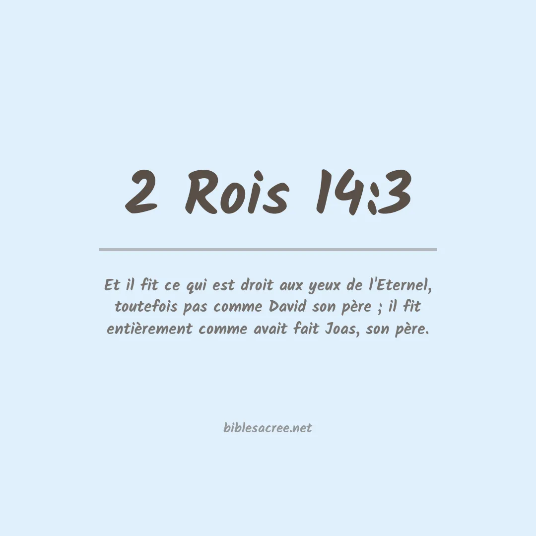 2 Rois - 14:3