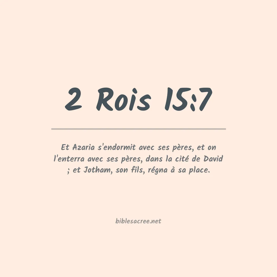 2 Rois - 15:7