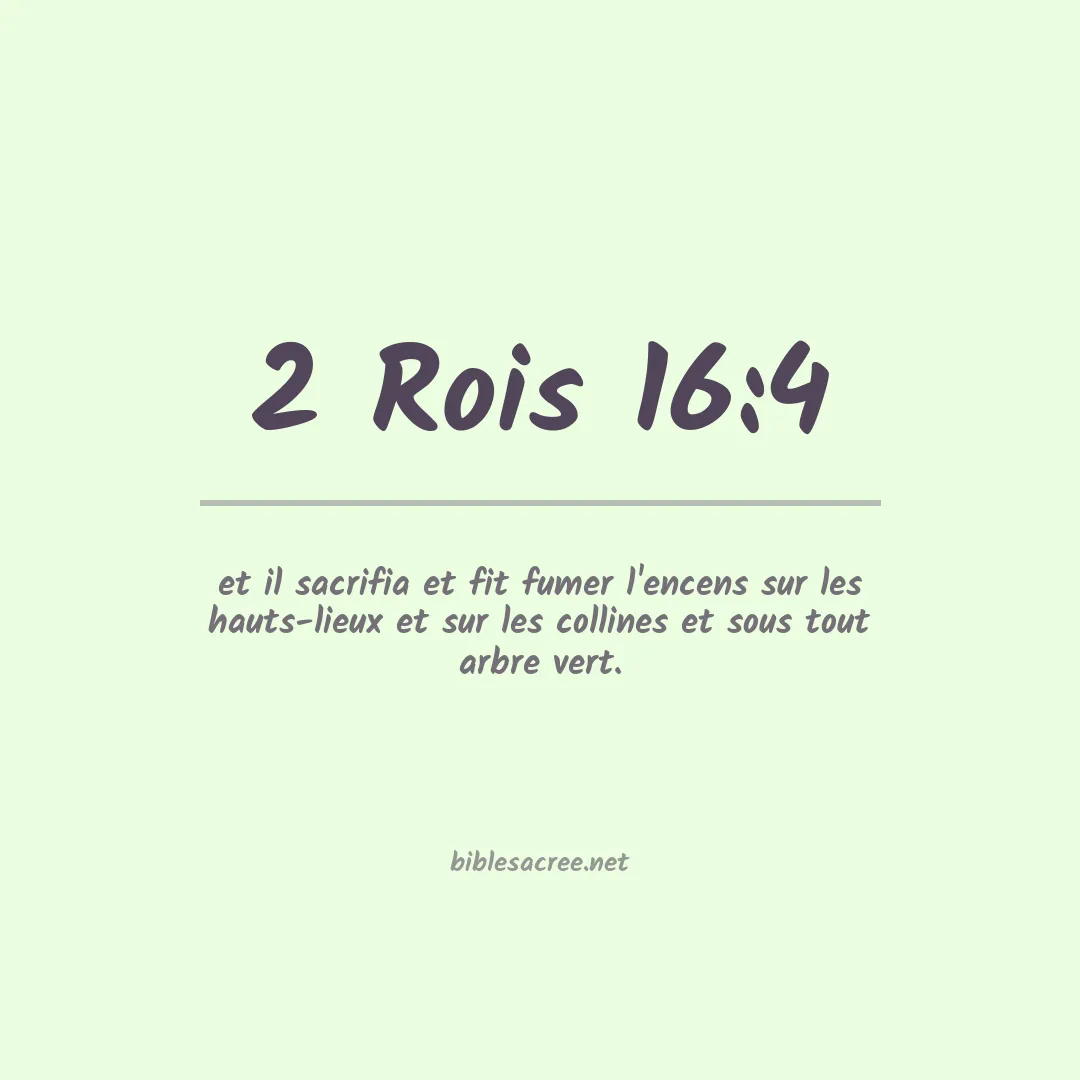 2 Rois - 16:4
