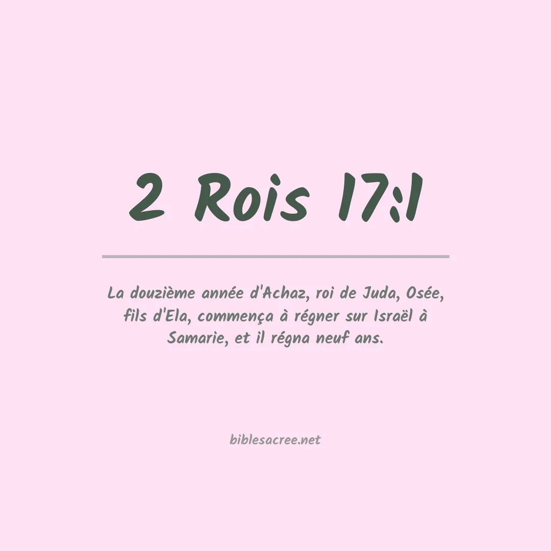 2 Rois - 17:1