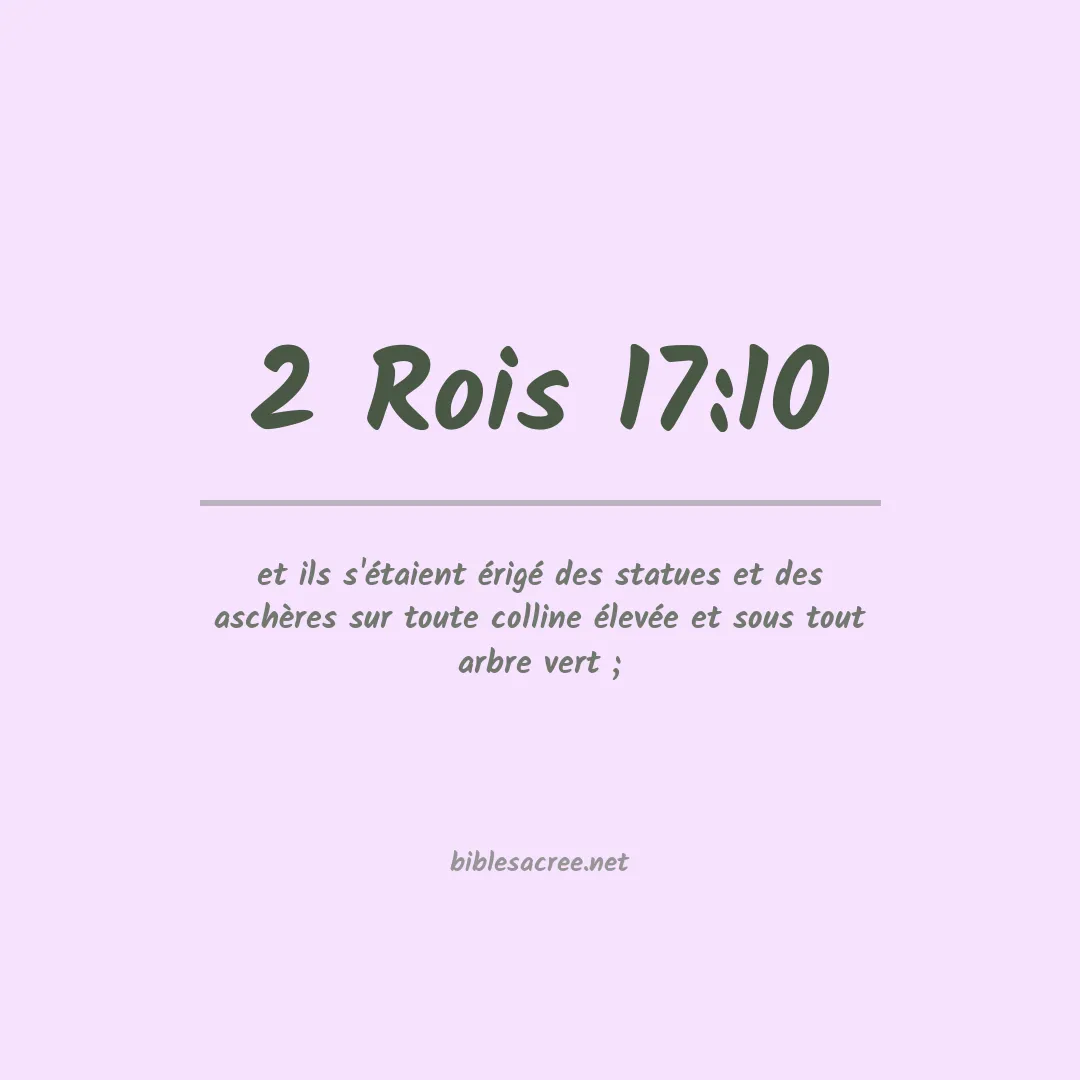 2 Rois - 17:10