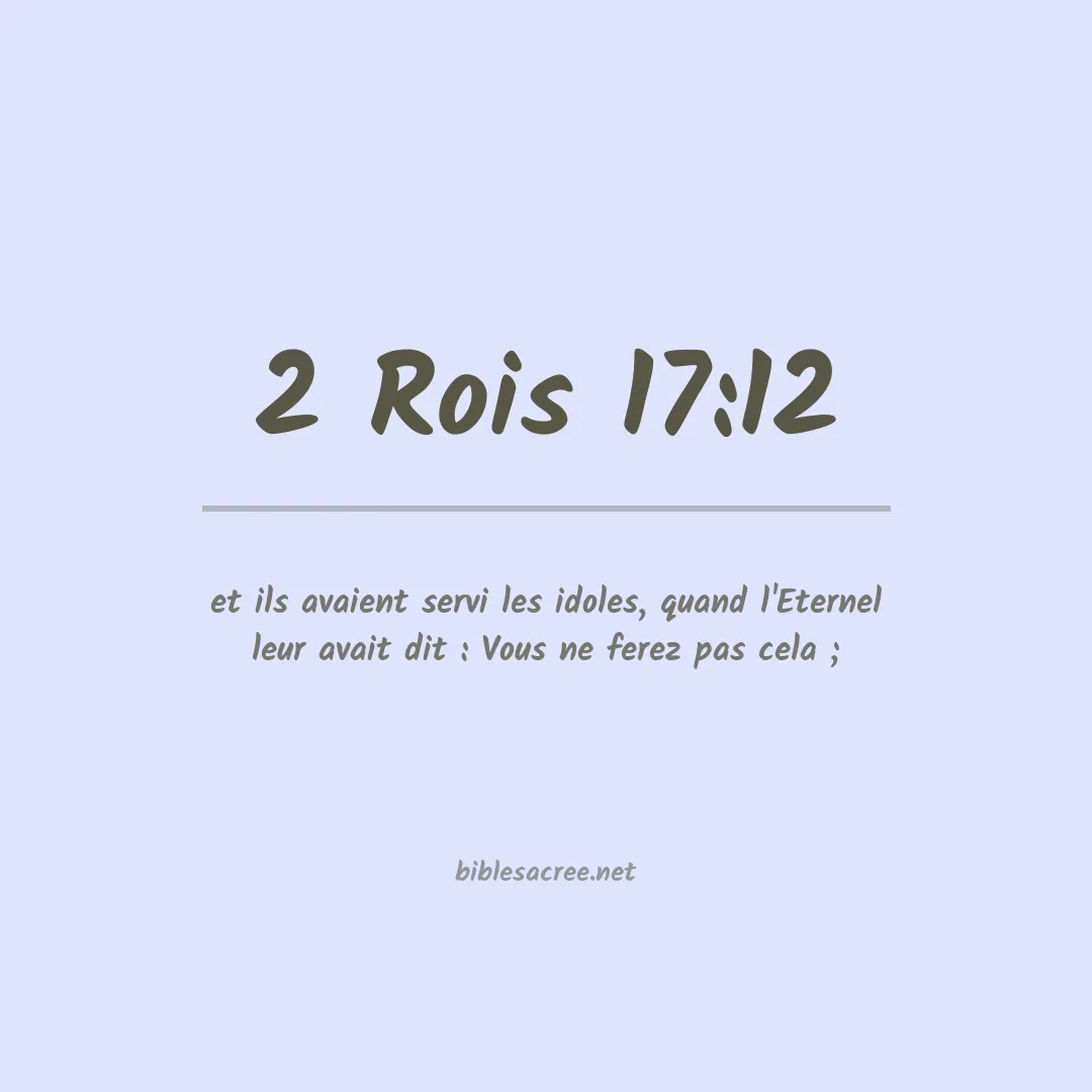 2 Rois - 17:12
