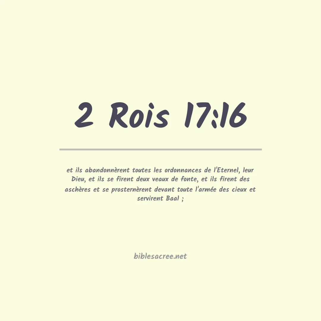 2 Rois - 17:16