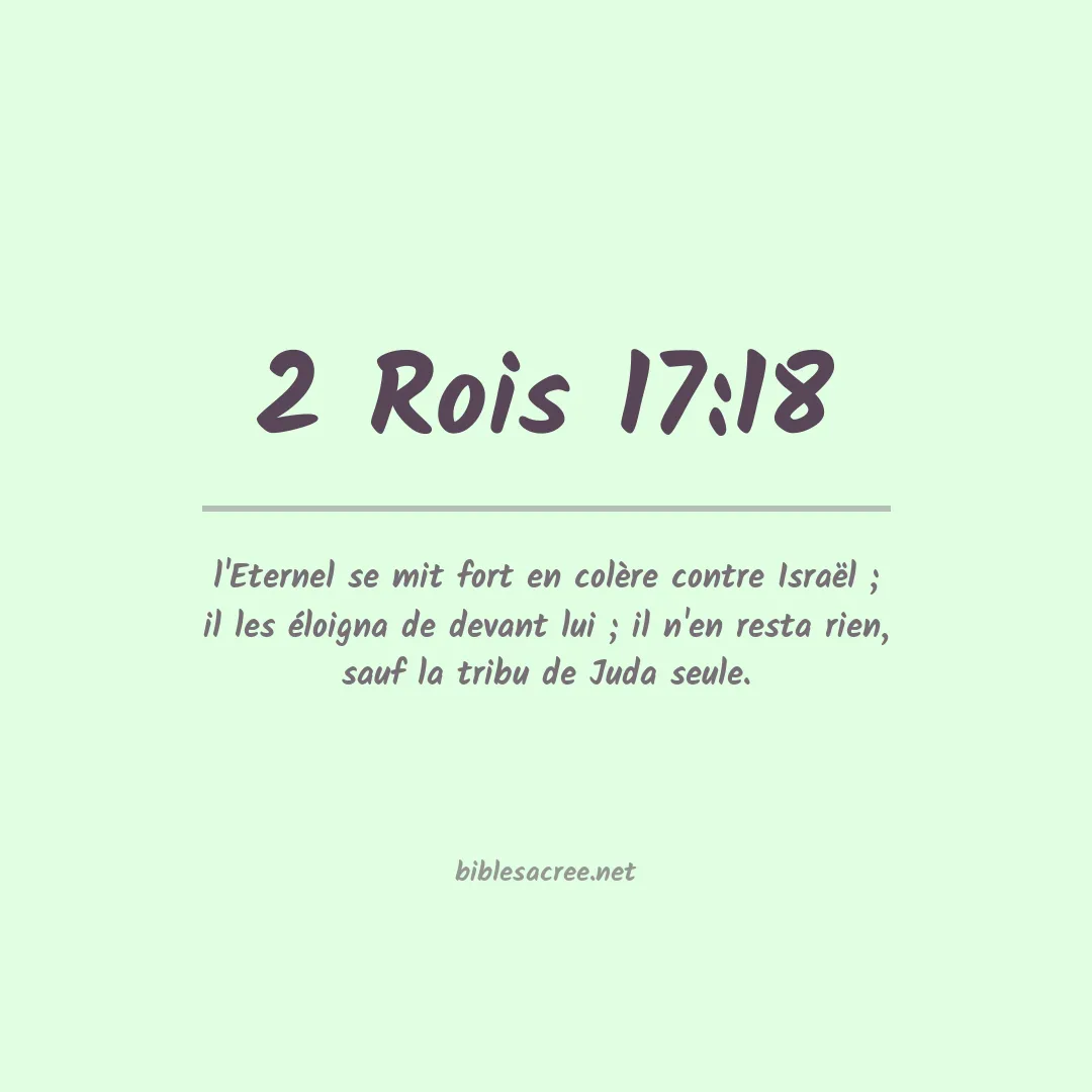 2 Rois - 17:18