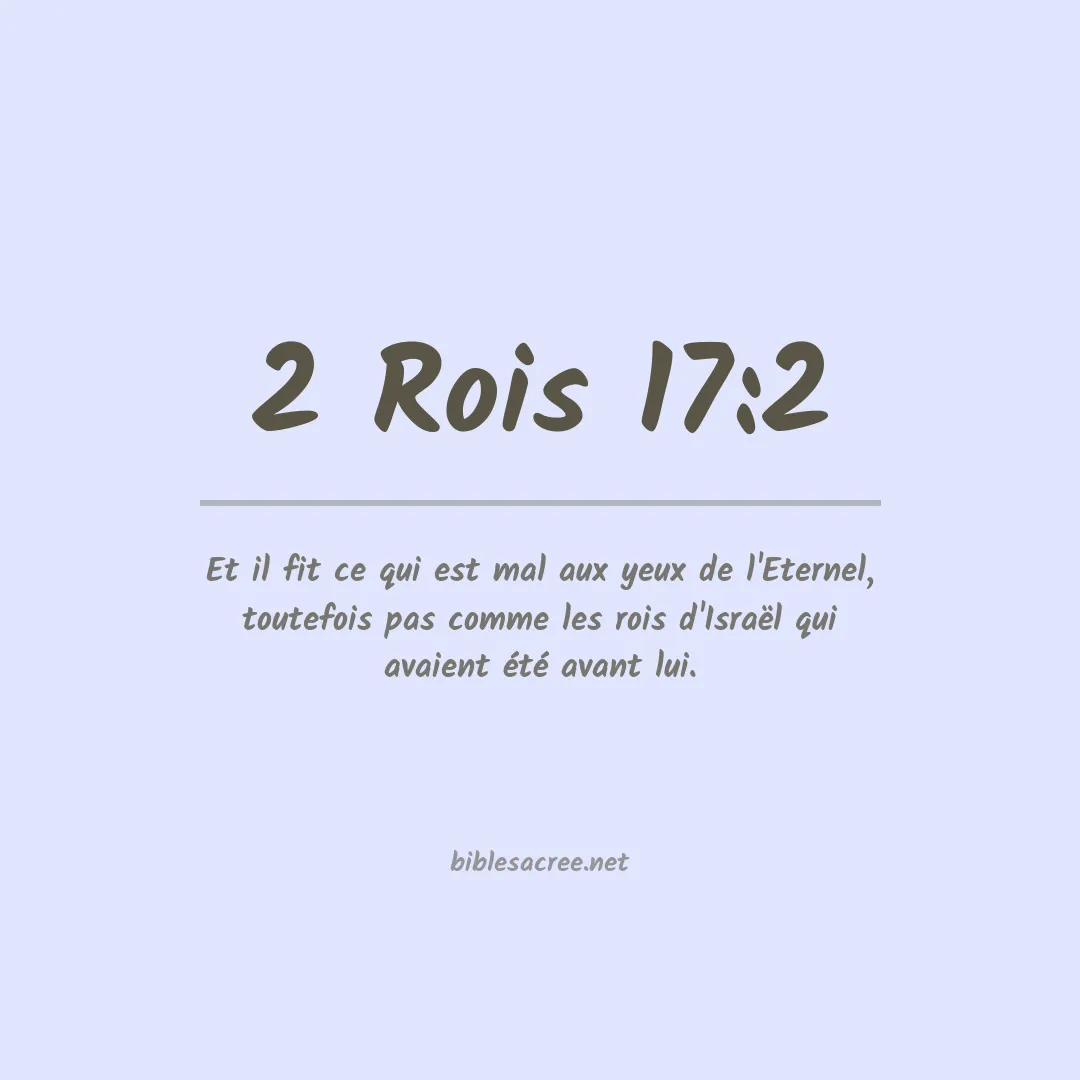 2 Rois - 17:2