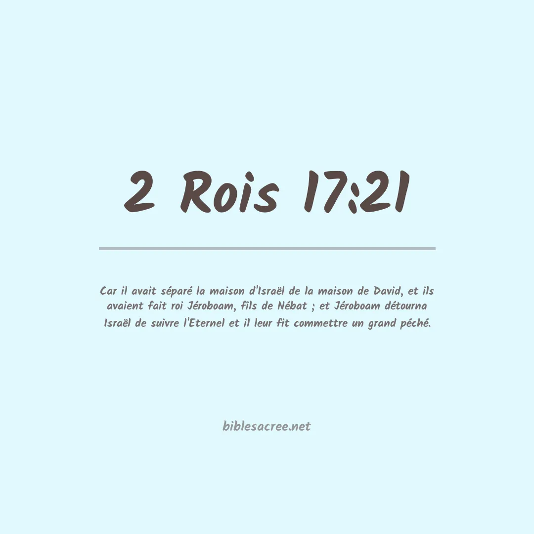 2 Rois - 17:21