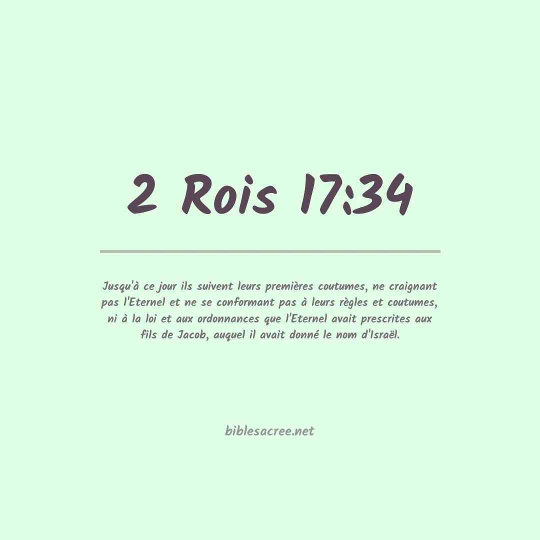 2 Rois - 17:34