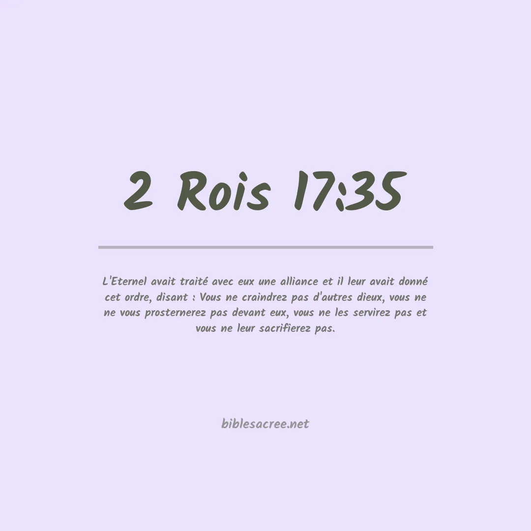 2 Rois - 17:35
