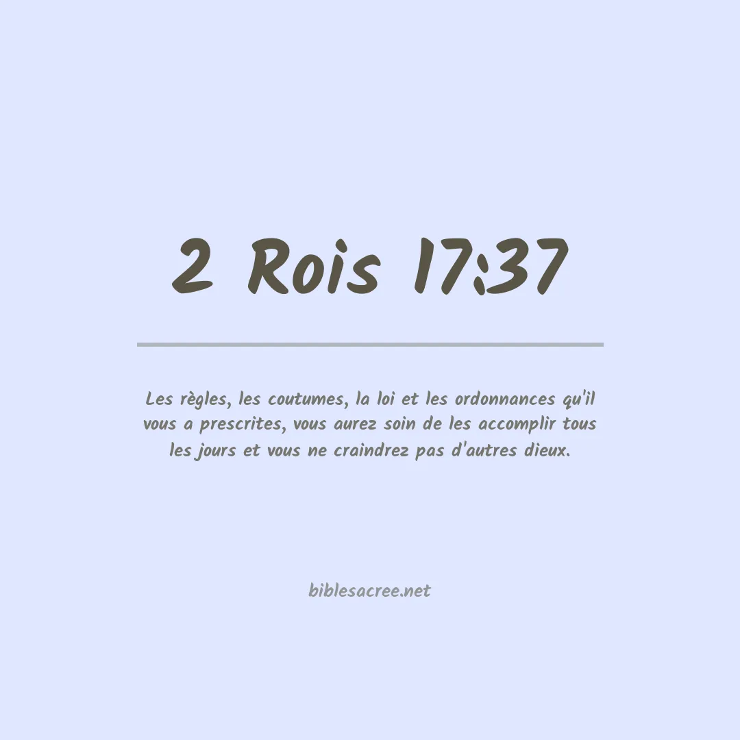 2 Rois - 17:37