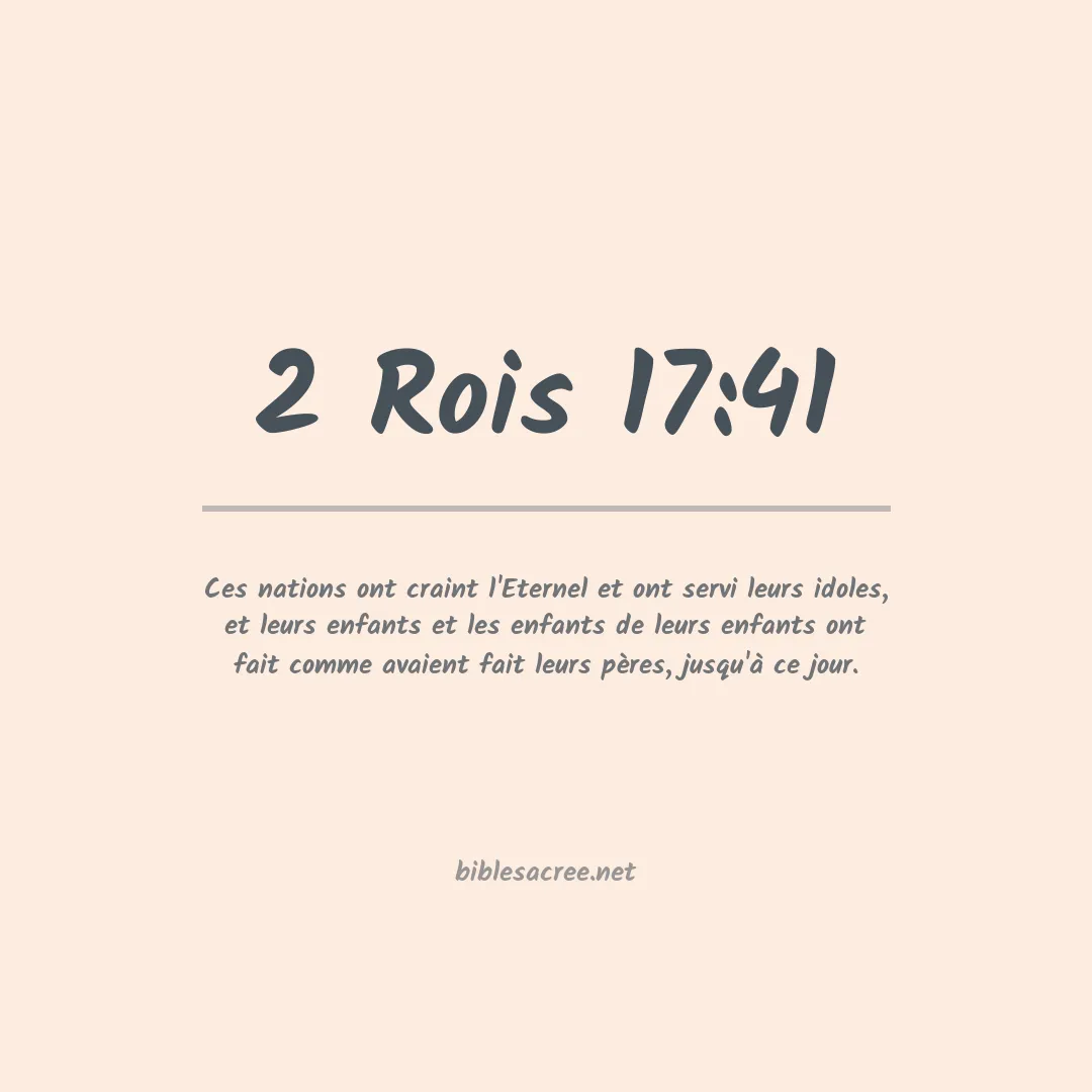 2 Rois - 17:41