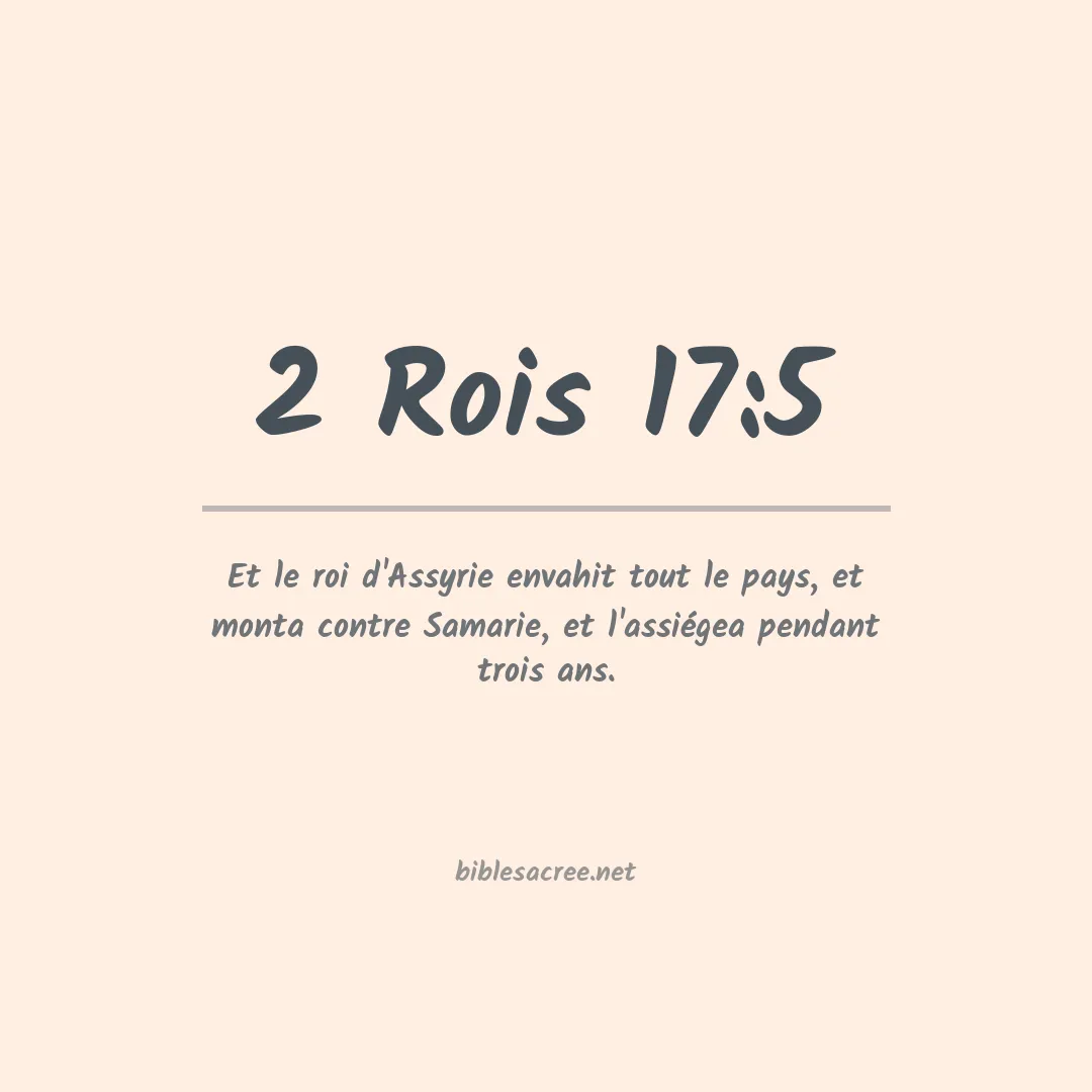 2 Rois - 17:5
