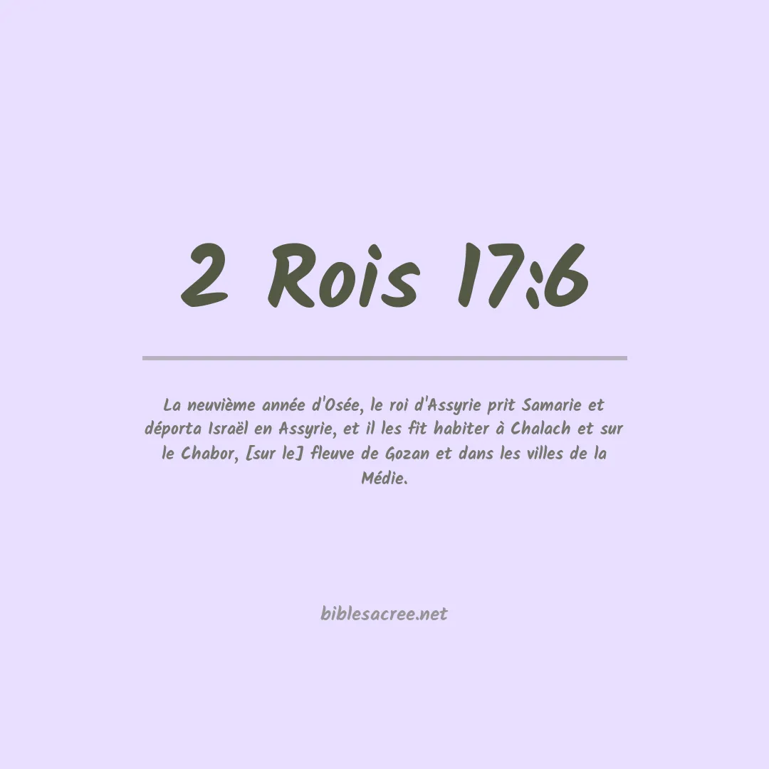 2 Rois - 17:6