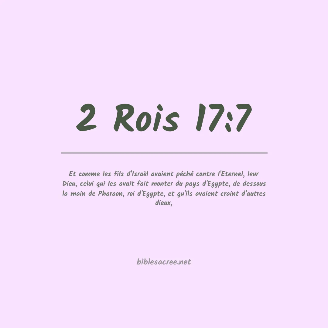 2 Rois - 17:7