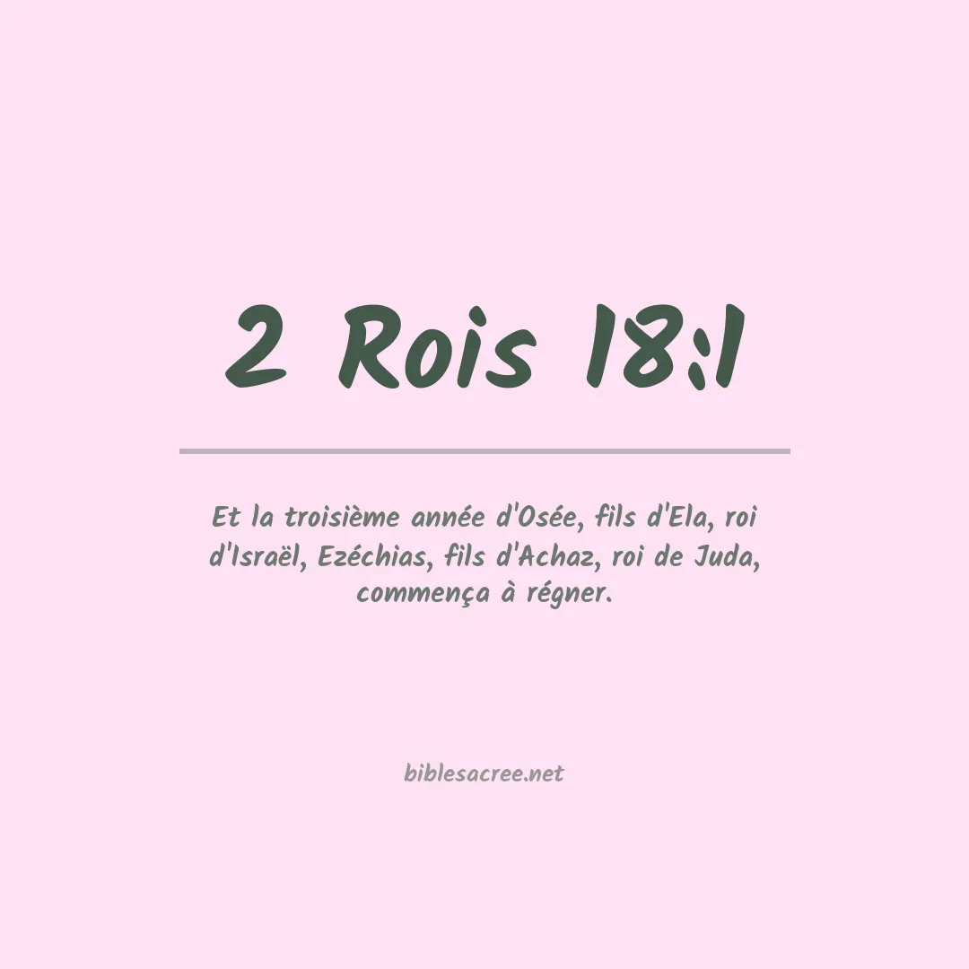 2 Rois - 18:1