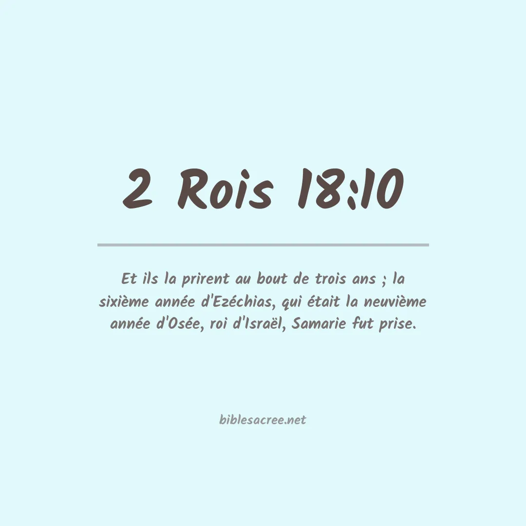 2 Rois - 18:10
