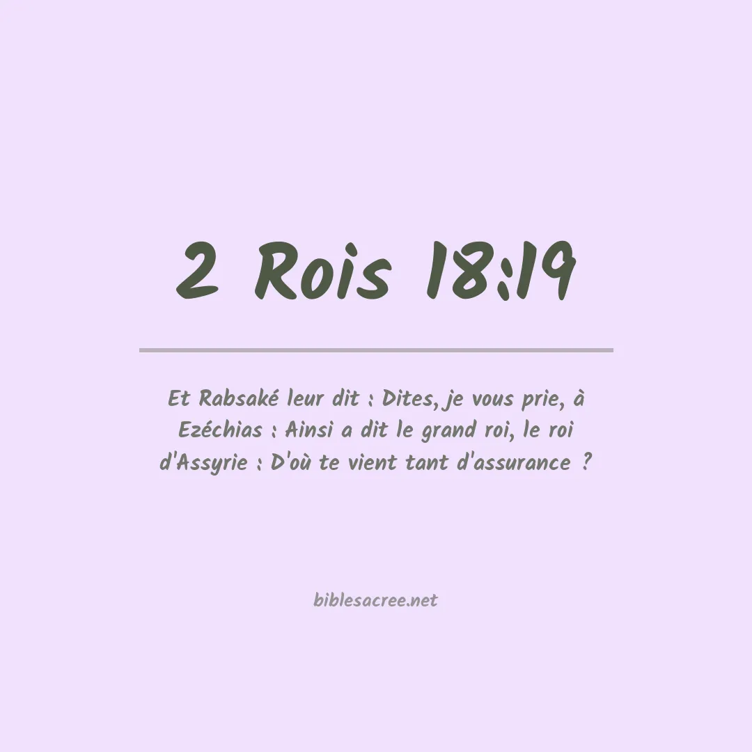 2 Rois - 18:19