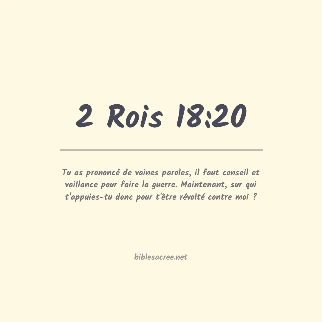 2 Rois - 18:20