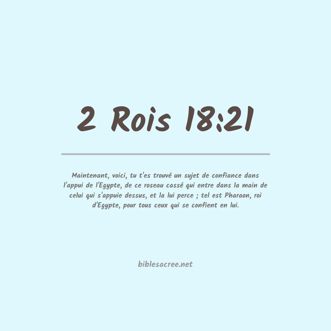 2 Rois - 18:21