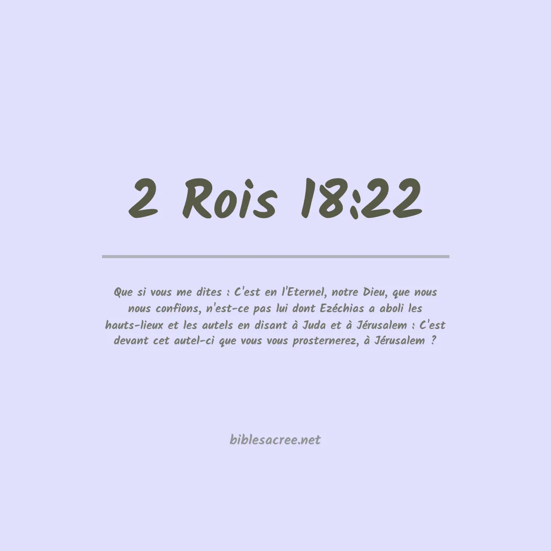 2 Rois - 18:22
