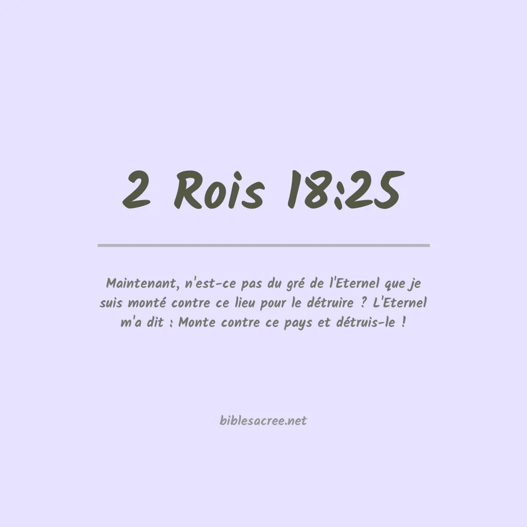 2 Rois - 18:25